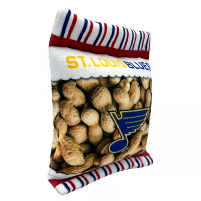 Product Pets First St. Louis Blues Plush Peanut Bag Dog Toy