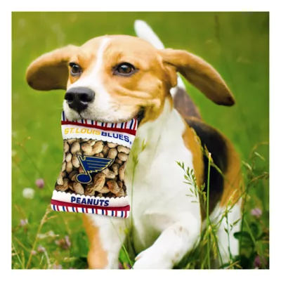 Product Pets First St. Louis Blues Plush Peanut Bag Dog Toy