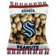 Product Pets First Seattle Krakens Plush Peanut Bag Dog Toy