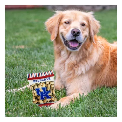 Product Pets First Kentucky Wildcats Plush Peanut Bag Dog Toy