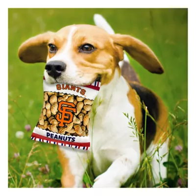 Product Pets First San Francisco Giants Plush Peanut Bag Dog Toy