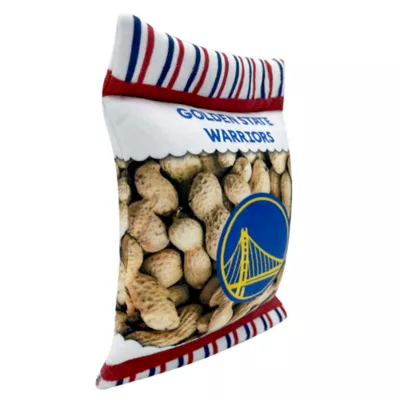 Product Pets First Golden State Warriors Plush Peanut Bag Dog Toy