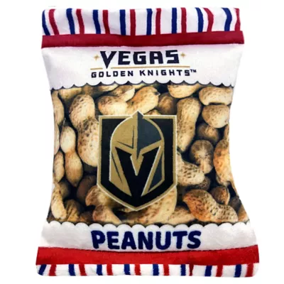 Product Pets First Las Vegas Golden Knights Plush Peanut Bag Dog Toy