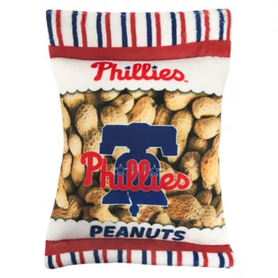 Product Pets First Philadelphia Phillies Plush Peanut Bag Dog Toy