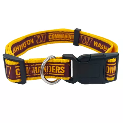 Product Pets First Washington Commanders Satin Ribbon Dog Collar