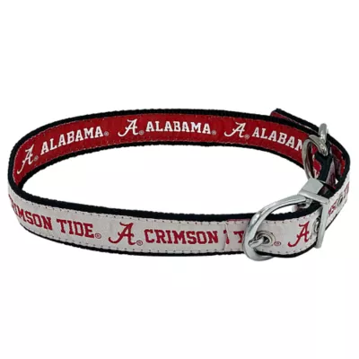 Product Pets First Alabama Crimson Tide Reversible Dog Collar