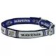 Product Pets First Baltimore Ravens Reversible Dog Collar