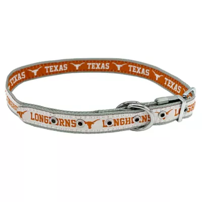 Product Pets First Texas Longhorns Reversible Dog Collar