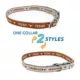 Product Pets First Texas Longhorns Reversible Dog Collar
