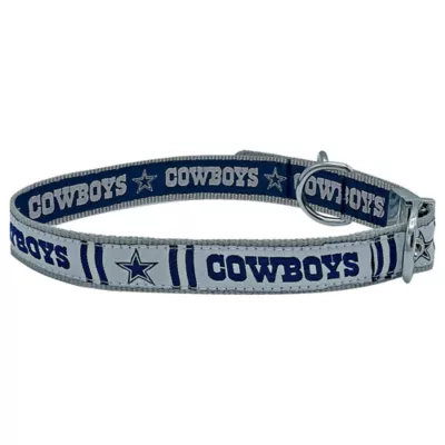 Product Pets First Dallas Cowboys Reversible Dog Collar