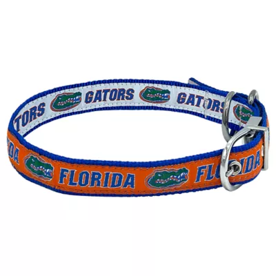 Product Pets First Florida Gators Reversible Dog Collar