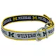Product Pets First Michigan Wolverines Reversible Dog Collar