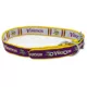 Product Pets First Minnesota Vikings Reversible Dog Collar