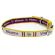 Product Pets First Minnesota Vikings Reversible Dog Collar
