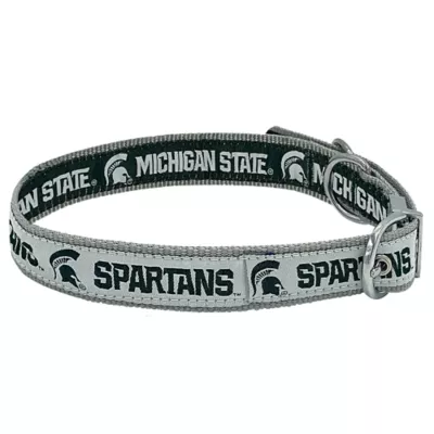 Product Pets First Michigan State Spartans Reversible Dog Collar