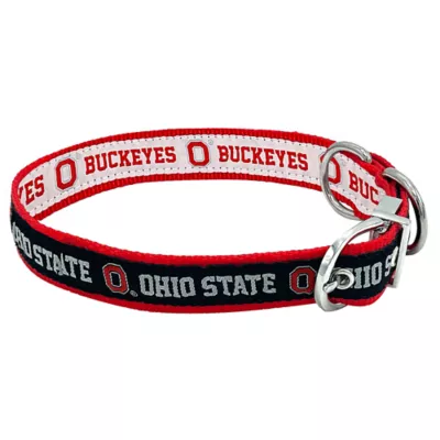 Product Pets First Ohio State Buckeyes Reversible Dog Collar