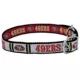 Product Pets First 49ers Reversible Dog Collar