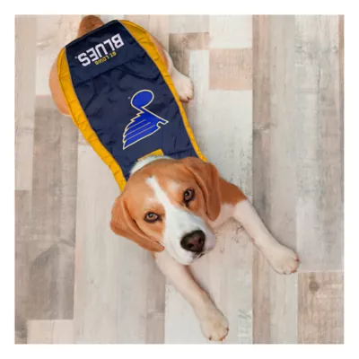 Product Pets First St. Louis Blues Puffer Pet Vest