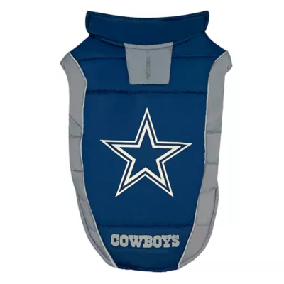 Product Pets First Dallas Cowboys Puffer Pet Vest