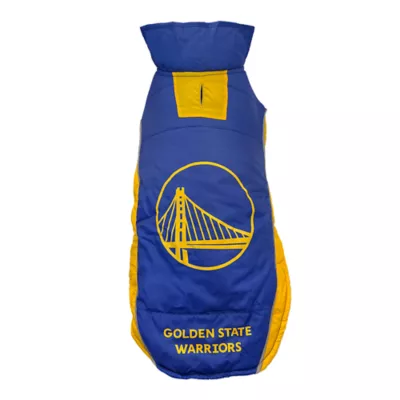 Product Pets First Golden State Warriors Puffer Pet Vest