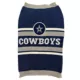 Product Pets First Dallas Cowboys Pet Sweater