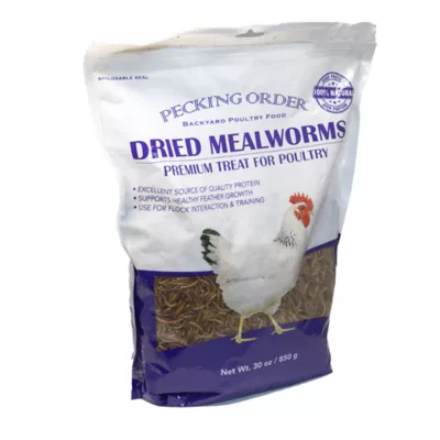 Product Pecking Order Dried Mealworms
