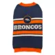 Product Pets First Denver Broncos Pet Sweater