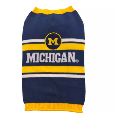 Product Pets First Michigan Wolverines Pet Sweater