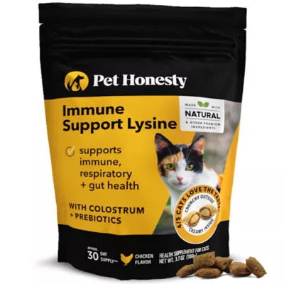 Product Pet Honesty Immune Support Lysine Chews for Cats