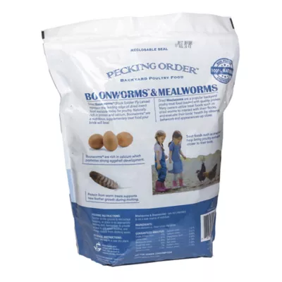 Product Pecking Order Boonworms & Mealworms