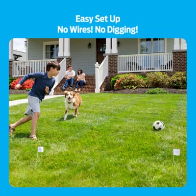 Product Premier Pet Wireless Fence System for Dogs - Adjustable - Up to 1/2 Acre Coverage - Portable