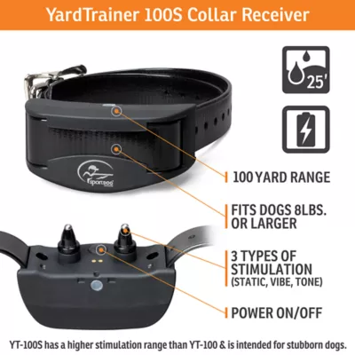 Product SportDOG® Brand YardTrainer 100S Remote Trainer - For Stubborn Dogs - Tone/Vibrate/Static