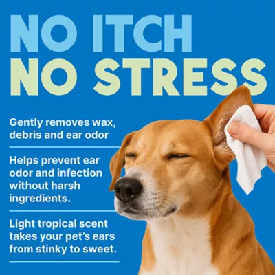 Product TropiClean® Mild Coconut Ear Cleaning Wipes