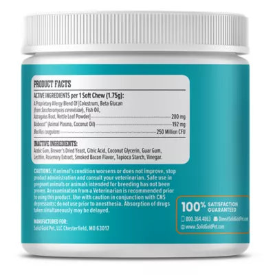 Product Solid Gold Pet Pal-ergy Pro Allergy - 120 Count