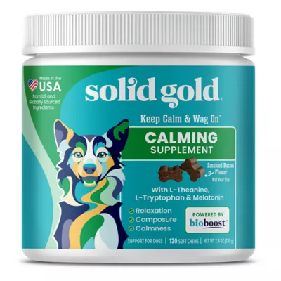 Product Solid Gold Keep Calm & Wag On - 120 Count