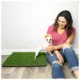 Product Gotta Go Grass The Natural Relief Dog Potty Pads with Tray, 16-in x 24-in