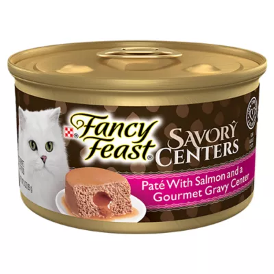 Product Fancy Feast Savory Centers, Pate, Salmon