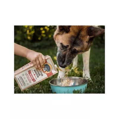 Product Brutus Bone Broth All Life Stage Dog Food Topper - 32 Oz., Pork