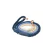 Product Sassy Woof Ombre Blue Dog Rope Leash: 5-ft long