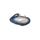 Product Sassy Woof Ombre Blue Dog Rope Leash: 5-ft long