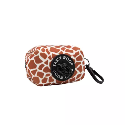 Product Sassy Woof Giraffic Park Waste Bag Holder