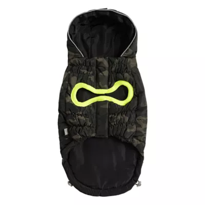 Product GF PET® Elasto-fit® Camo Recycled Dog Parka