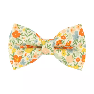 Product Made By Cleo® Aurora Yellow Floral Cat Bow Tie
