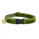 Product Made By Cleo® Velvet Leaf Green Breakaway Cat Collar