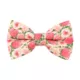 Product Made By Cleo® Pretty in Peony Pink Floral Cat Bow Tie