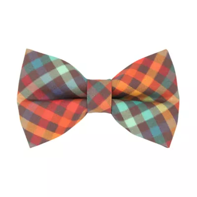 Product Made By Cleo® Campfire Fall Plaid Cat Bow Tie