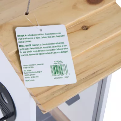 Product All Living Things® Wild Bird White & Black Feeder