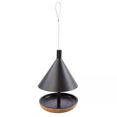 Product All Living Things® Wild Bird Black & Wood Feeder