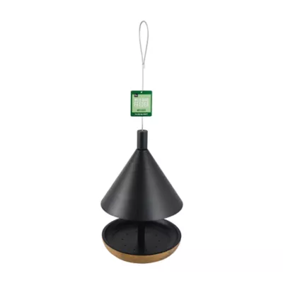 Product All Living Things® Wild Bird Black & Wood Feeder