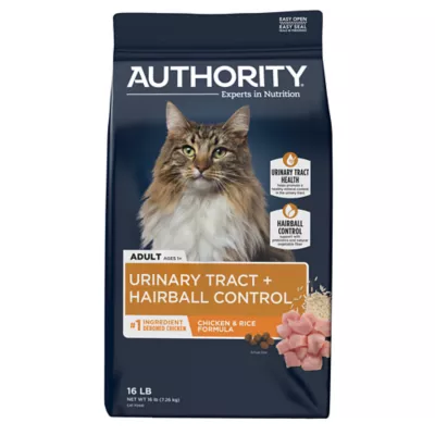 Product Authority Urinary Tract Health & Hairball Control Adult Cat Food - Chicken